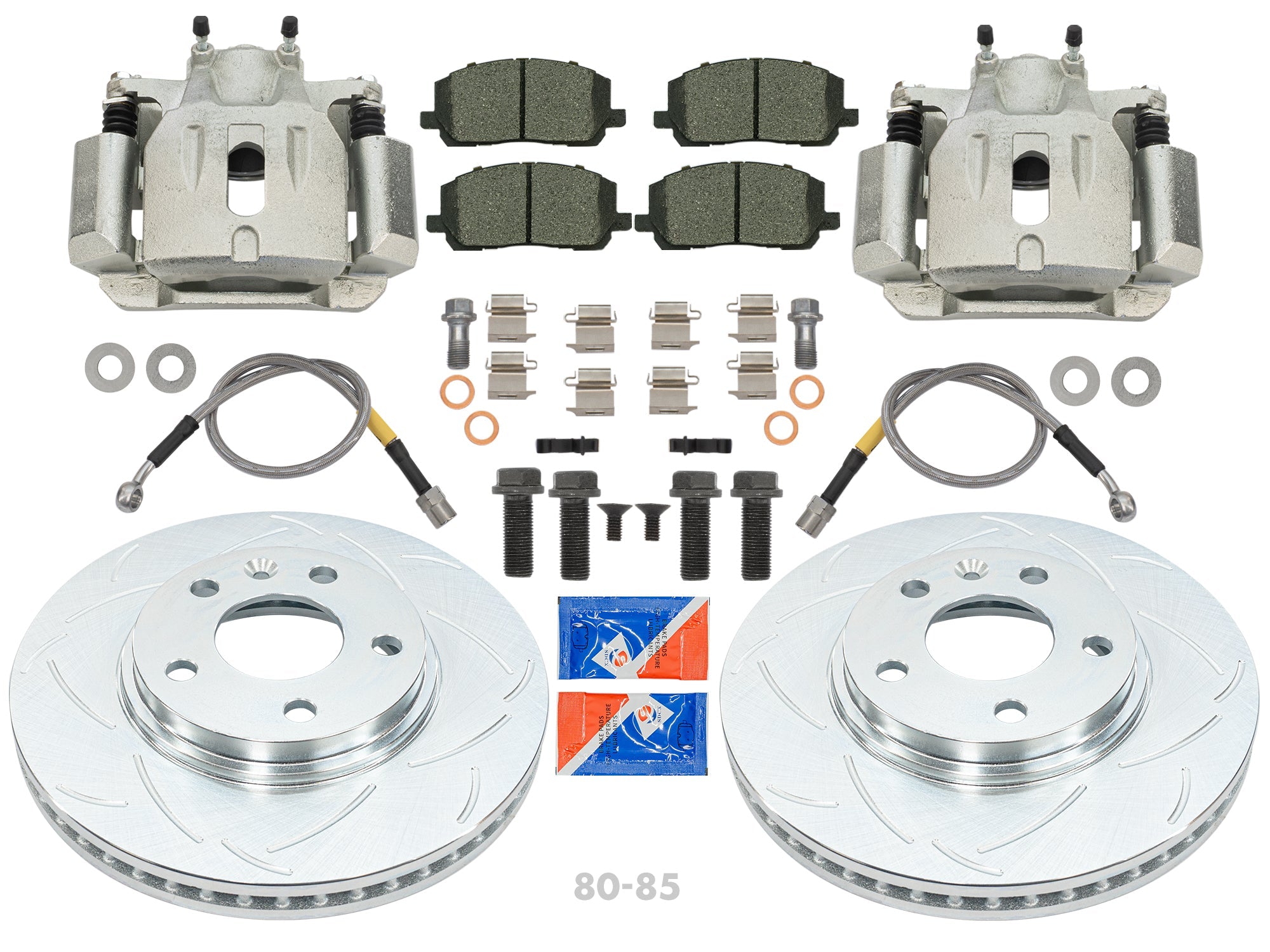 GoWesty Bigger Brakes (Front) [Late Bus & Early Vanagon] - OVERLANDERS Outfitter