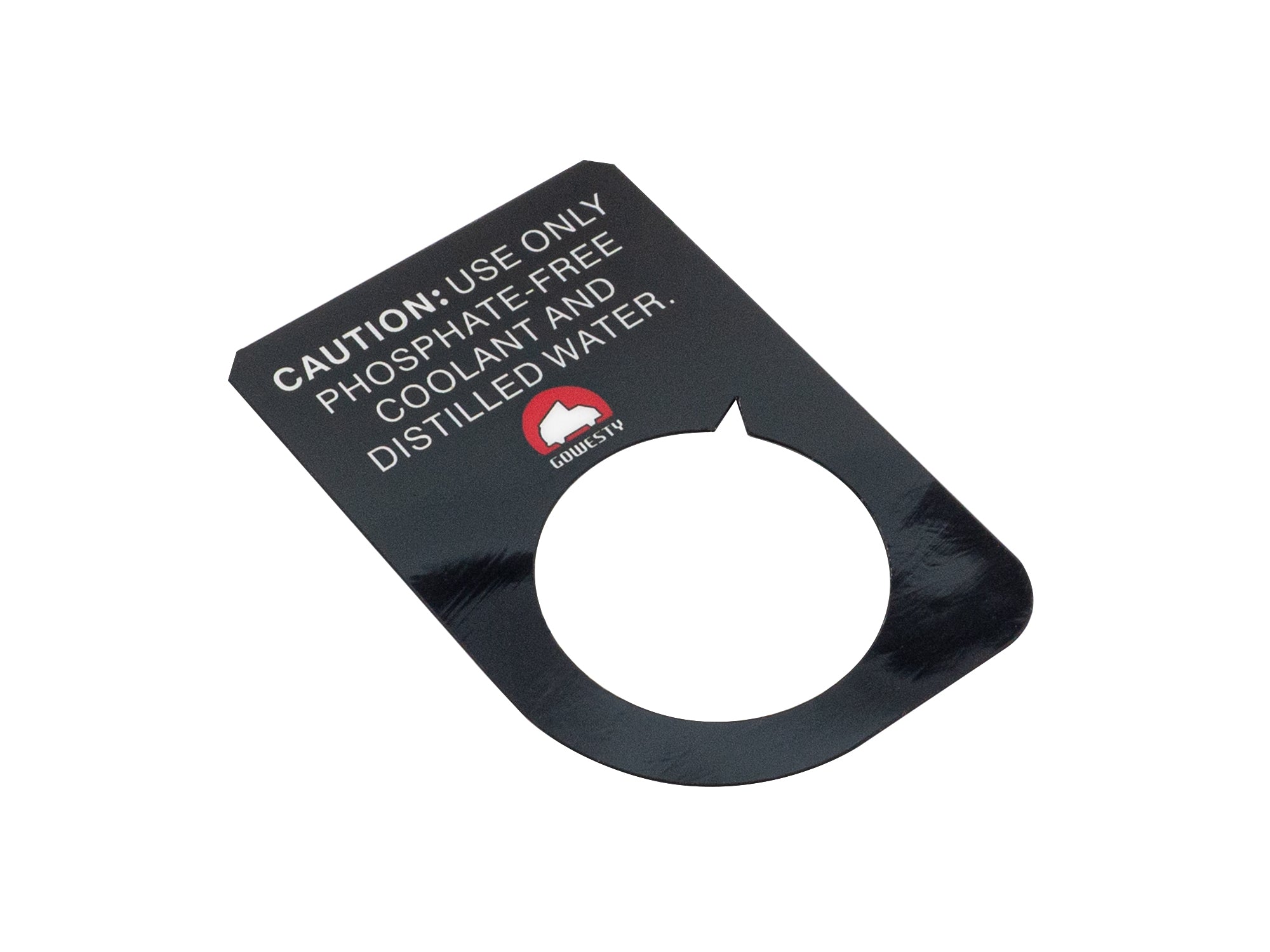 Coolant Warning Tag (Coolant Expansion Tank)[Vanagon] - OVERLANDERS Outfitter