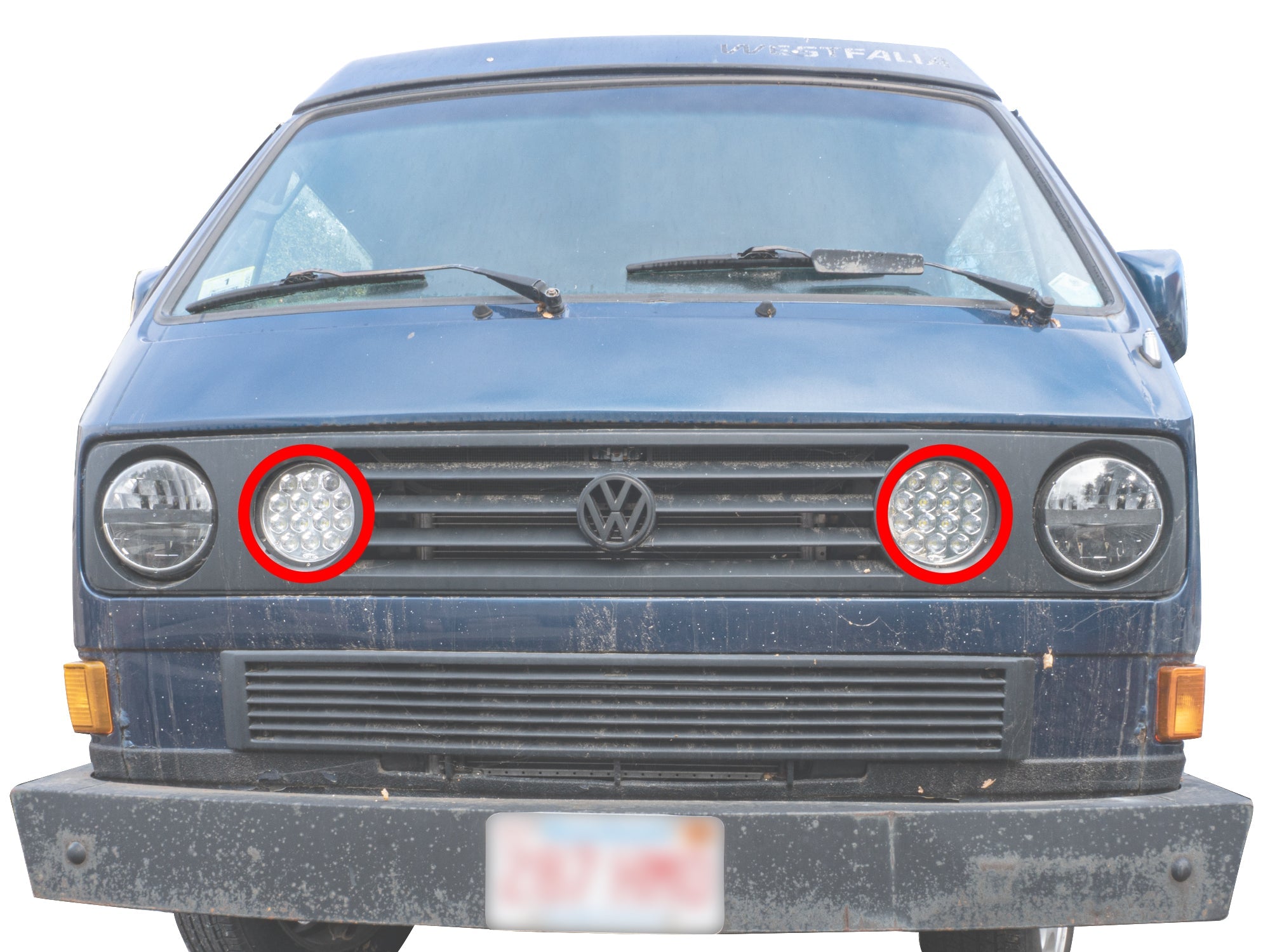 Lens Protection Kit (5.5" Round) [SA Grille Inner] - OVERLANDERS Outfitter