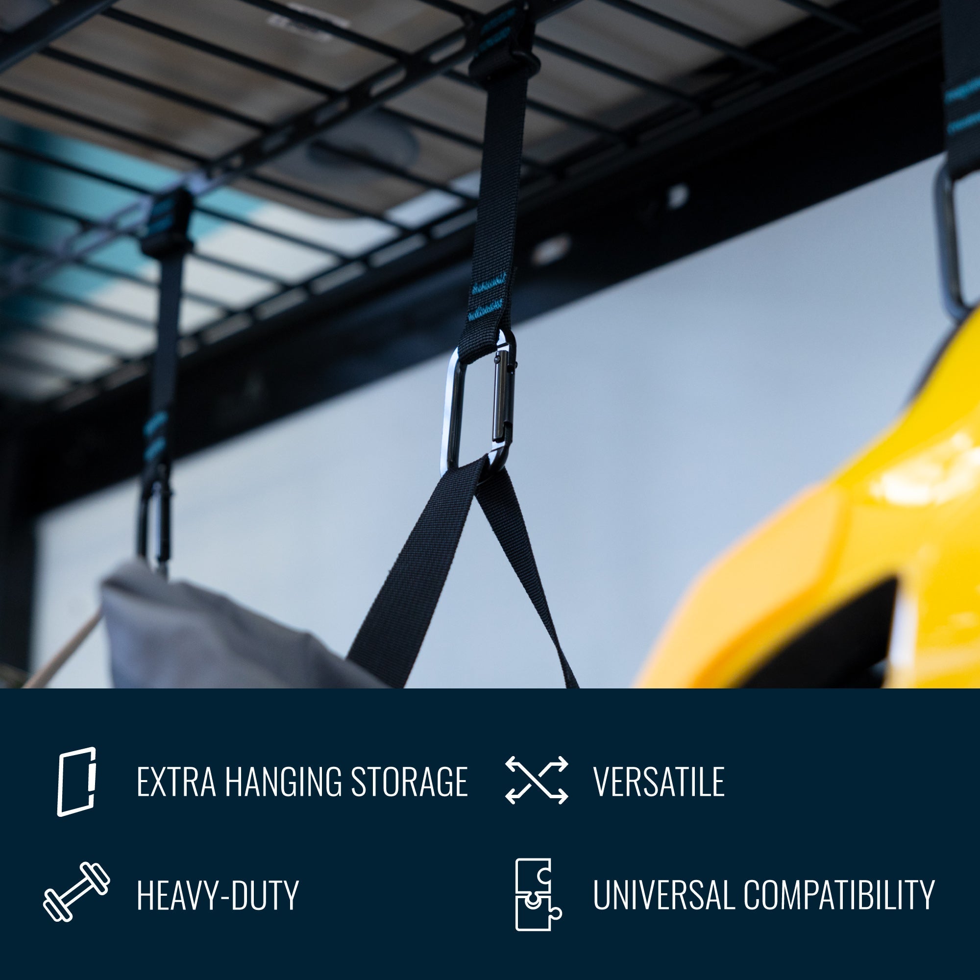 G+ Utility Straps for Hanging Storage | 4-Pack - OVERLANDERS Outfitter