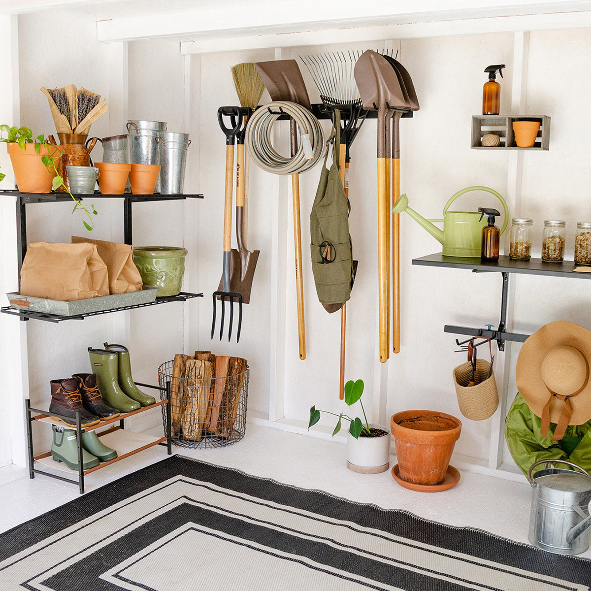 Bedrock Garden Tool Organizer | Black - OVERLANDERS Outfitter