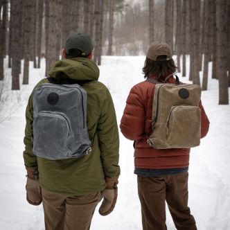 Large standard backpack by Backcountry Sportsman with multiple compartments, padded straps, and durable fabric for outdoor use.
