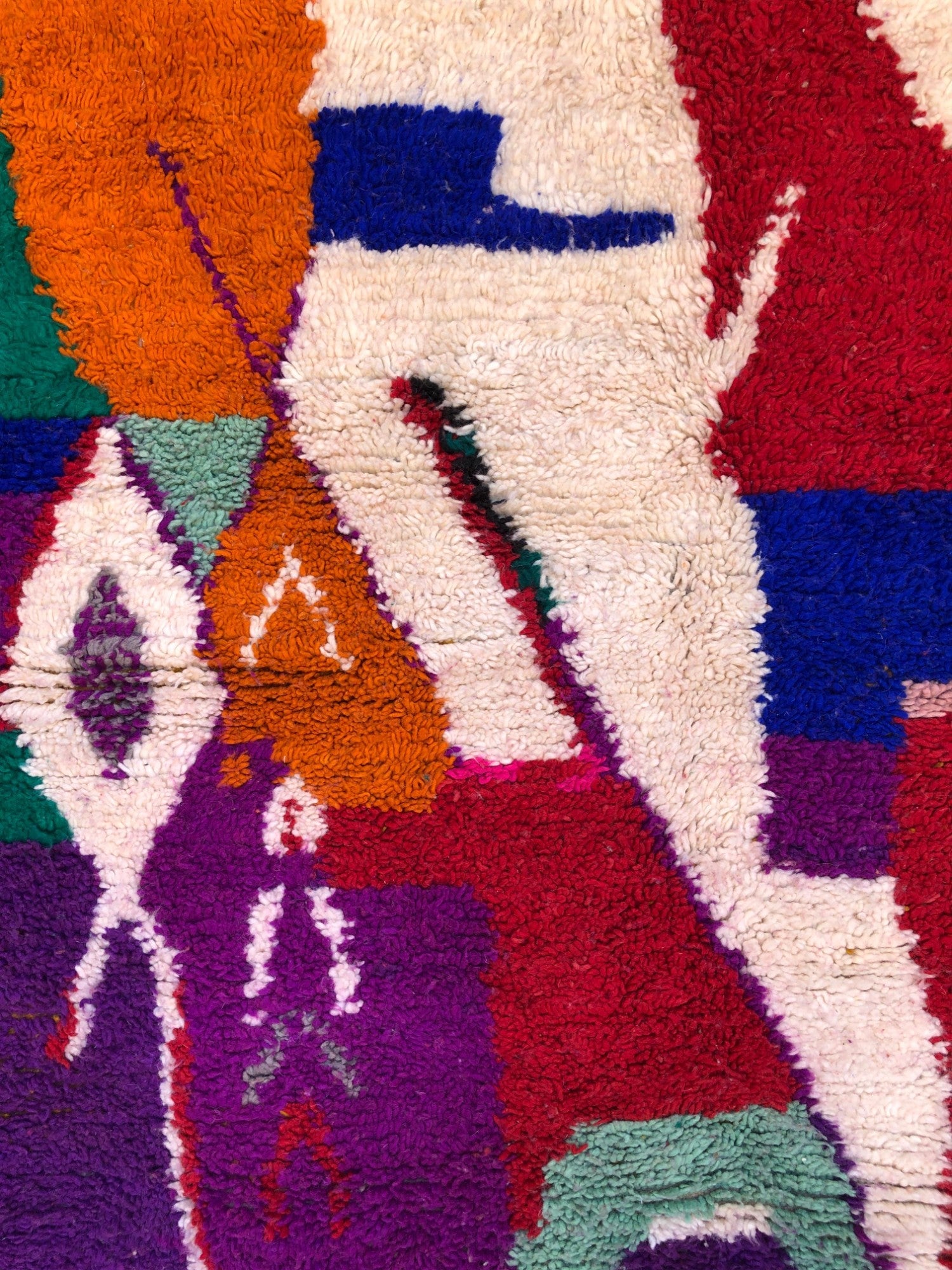 Asalas Colorful Berber Moroccan Rug - Berber Rug - We The Collective