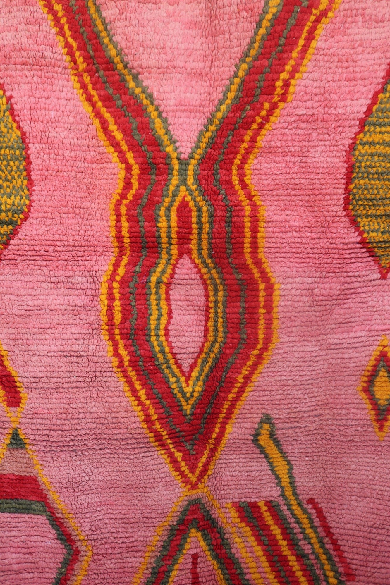 Limra Berber Rug – Pink Moroccan Wool Rug - We The Collective