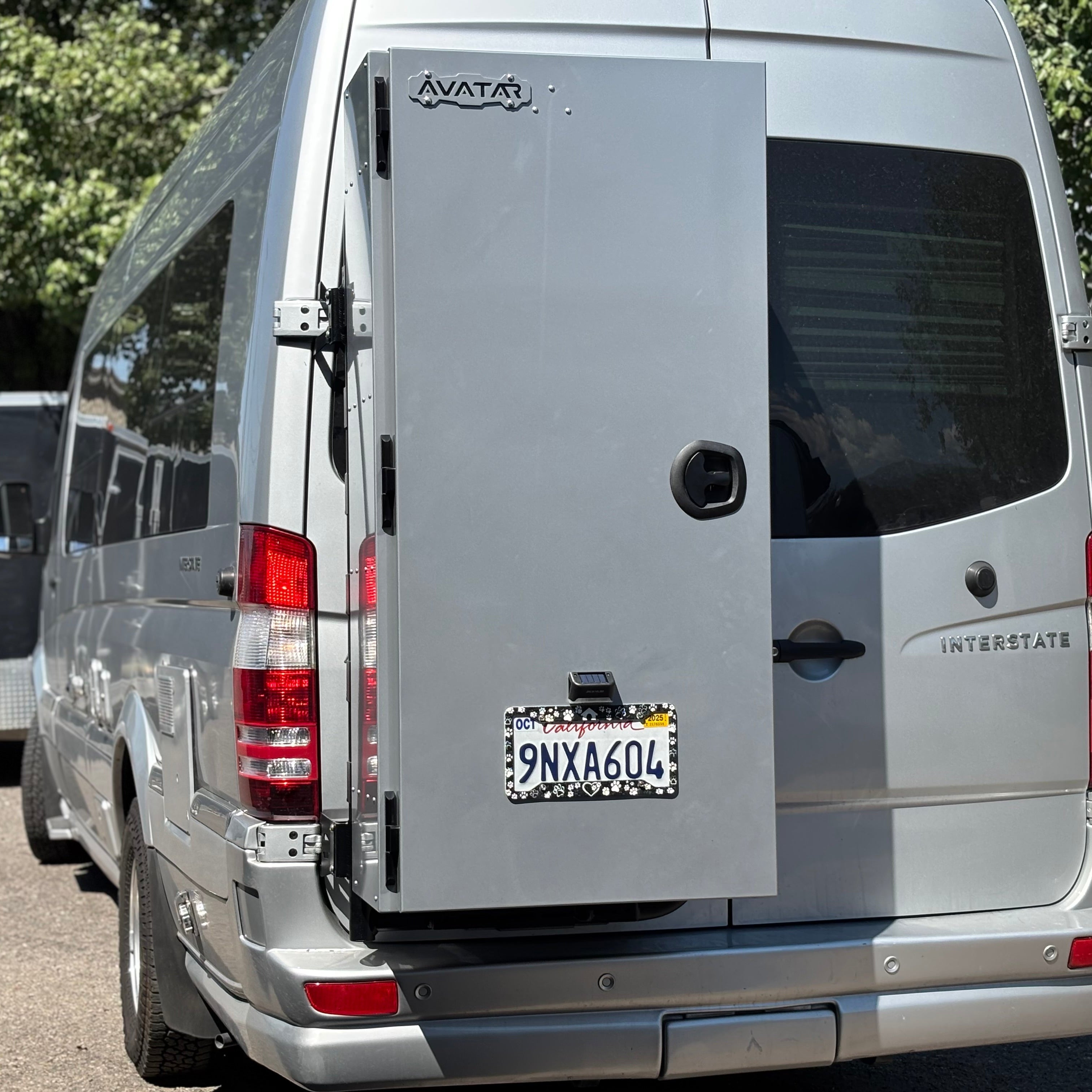 Avatar Offroad golf storage box with Van-inspired design, durable plastic construction, and secure lid for organizing golf accessories.