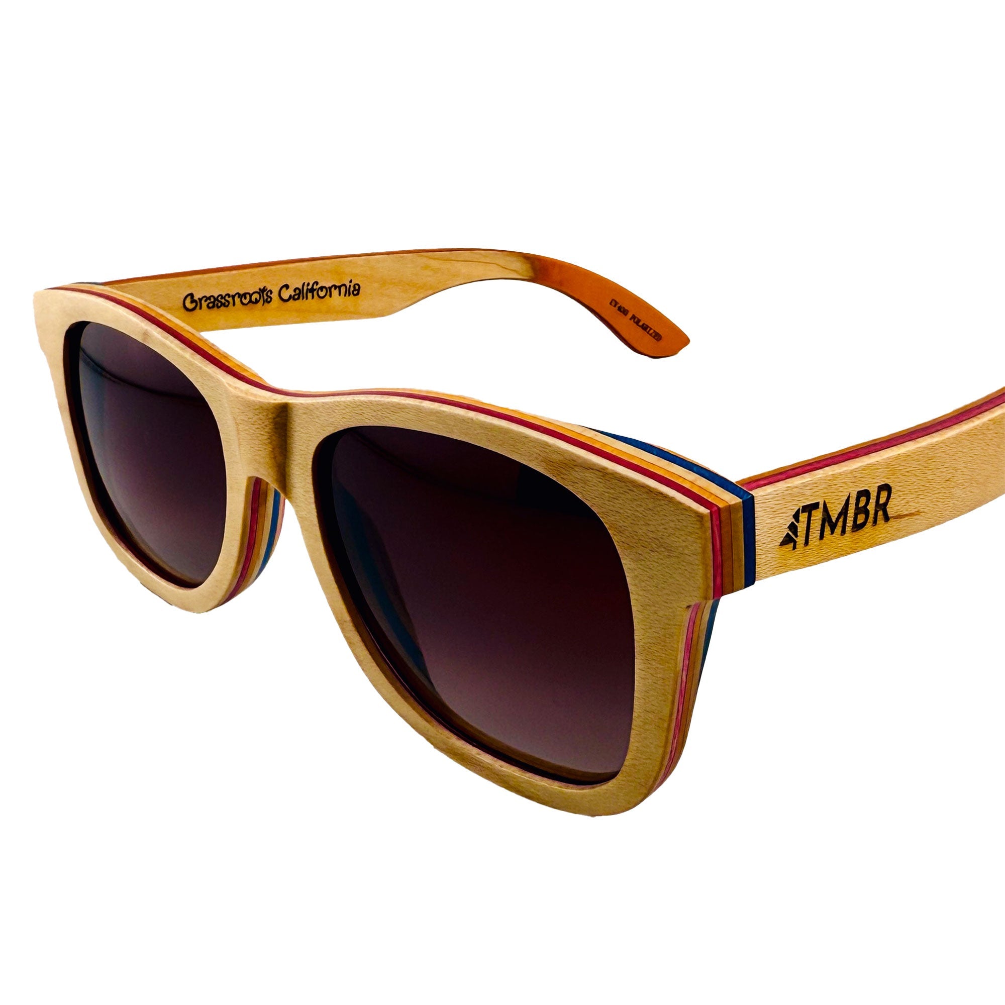 Grassroots California TMBR Jerry Garcia The Traveler Light accessory with rose sunglasses, featuring colorful design and artistic details.