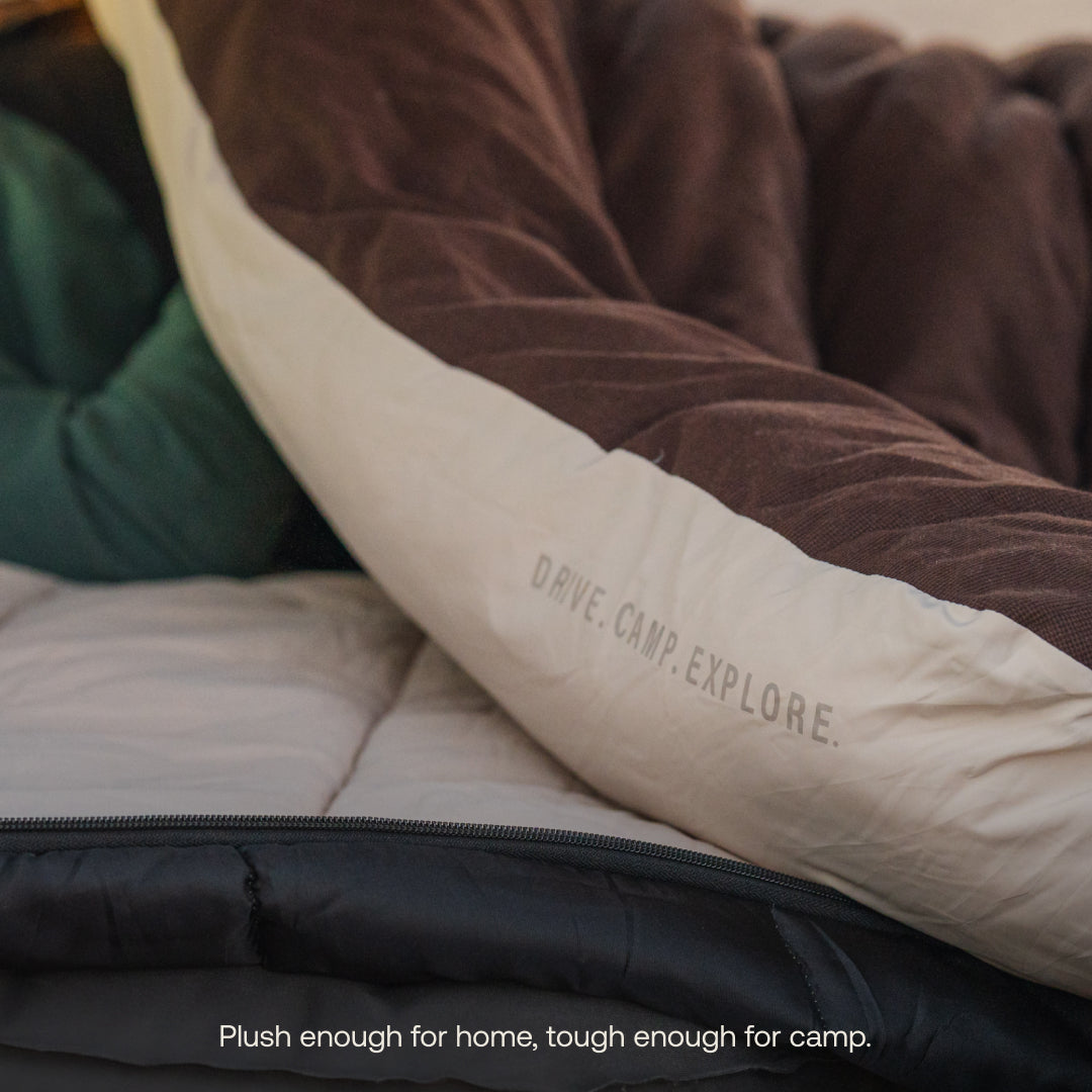 Luno Fitted Sleeping Bag Comforter - Vehicle Camping Bedding - We The Collective