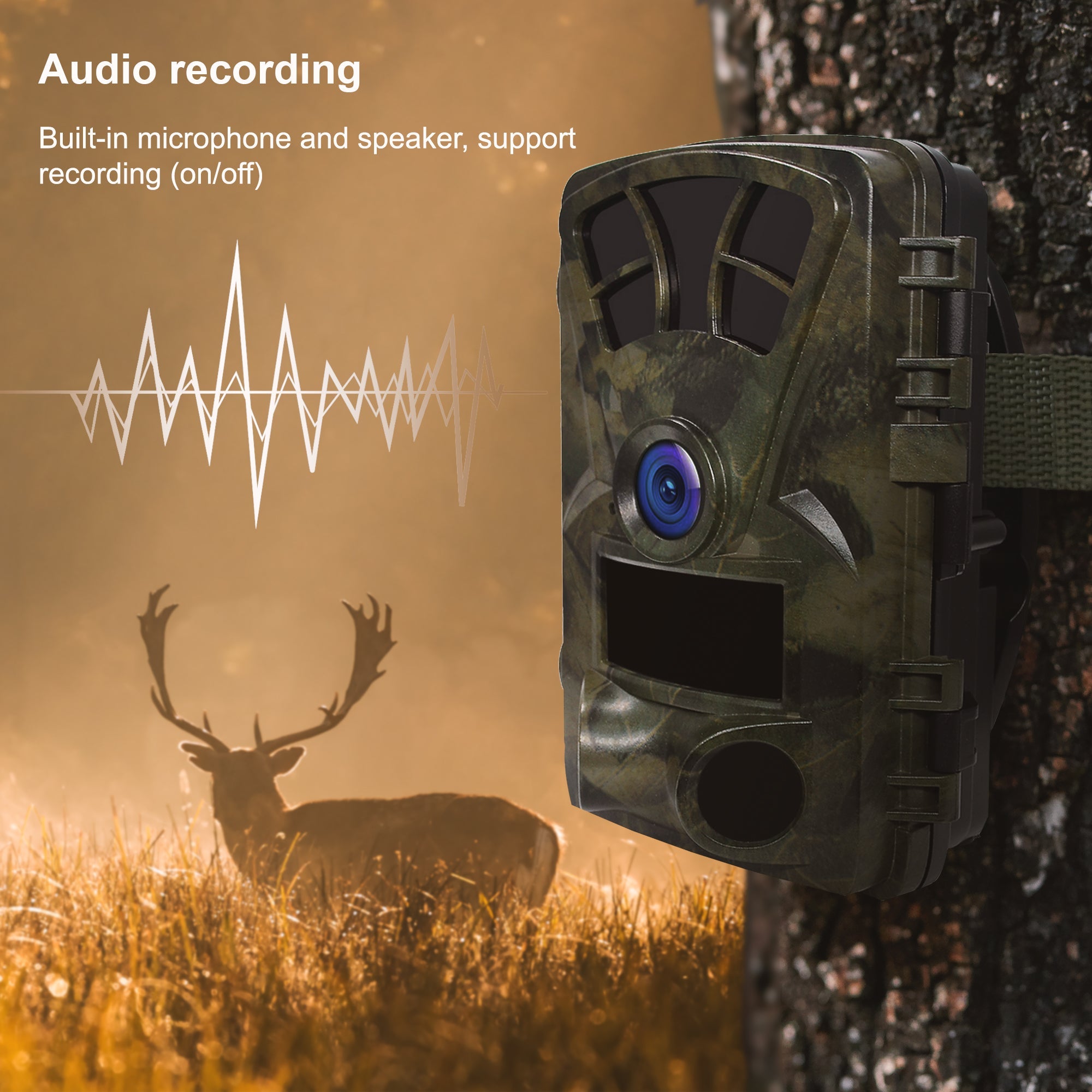 Rexing Woodlens H2 4K Wi-Fi Trail Camera (1 Pack) - OVERLANDERS Outfitter