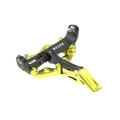 HAGAN Ultra World Cup ski mountaineering bindings with adjustable straps and metal components for secure alpine skiing performance.