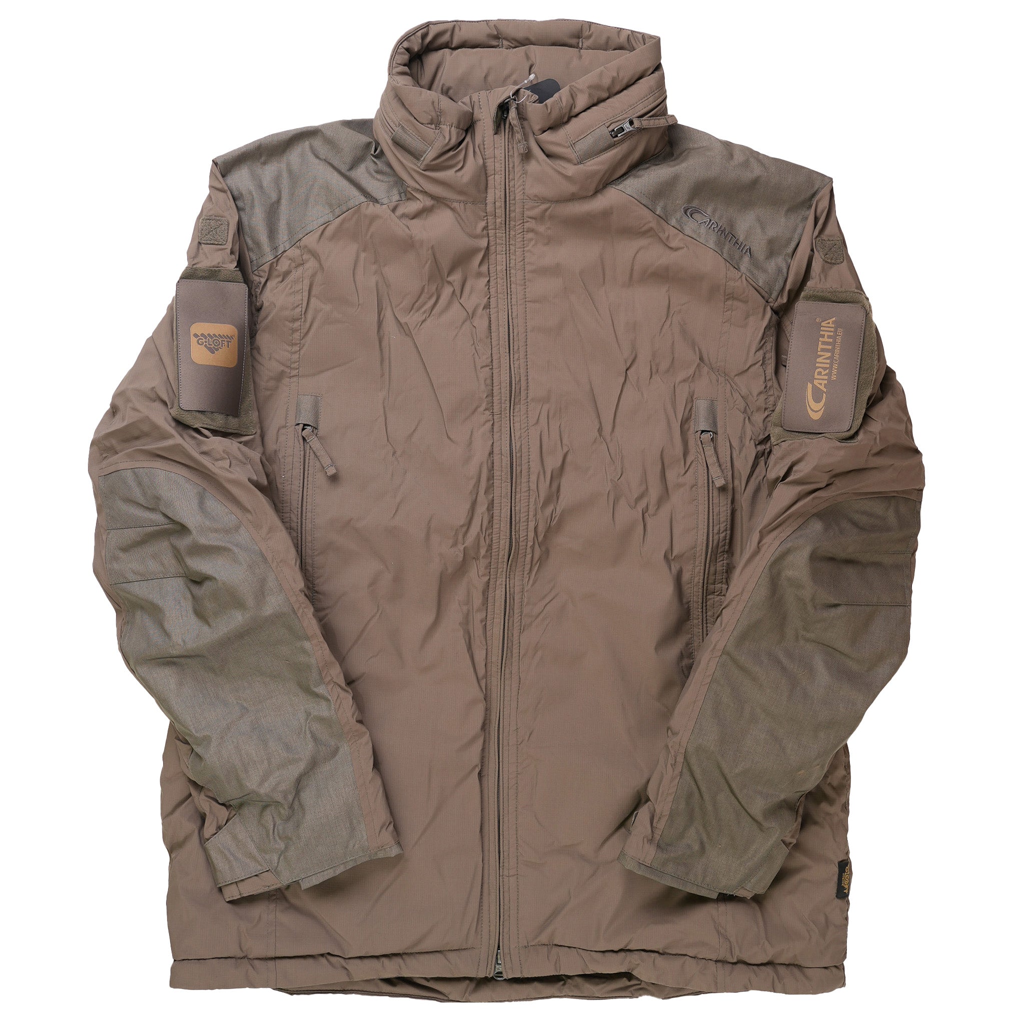 Carinthia HIG 4.0 Jacket by Americana Pipedream Apparel, front view showing durable fabric and functional design.