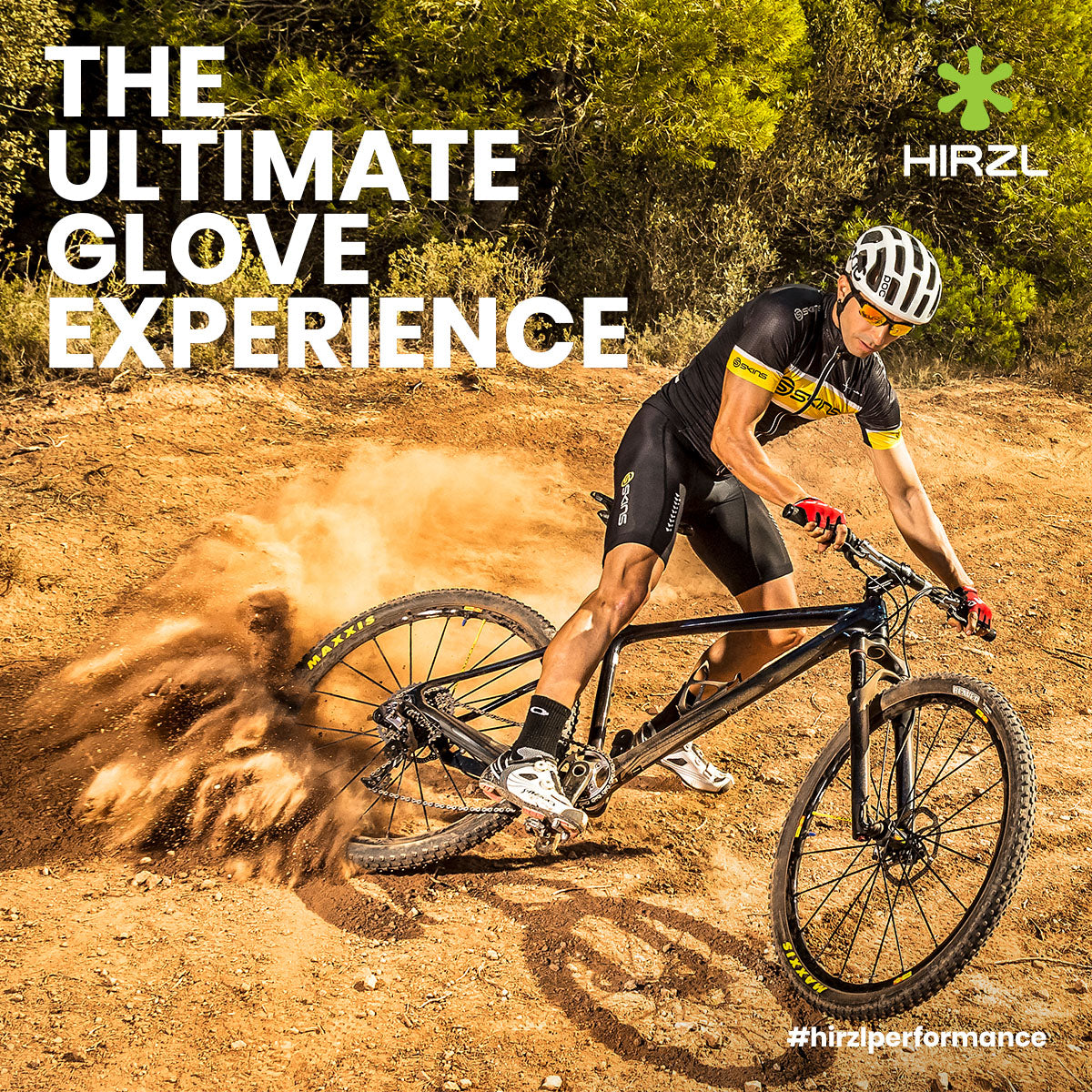 ZEITBIKE HIRZL Grippp Light SF bike gloves with padded palms and adjustable wrist straps, designed for comfort and grip.