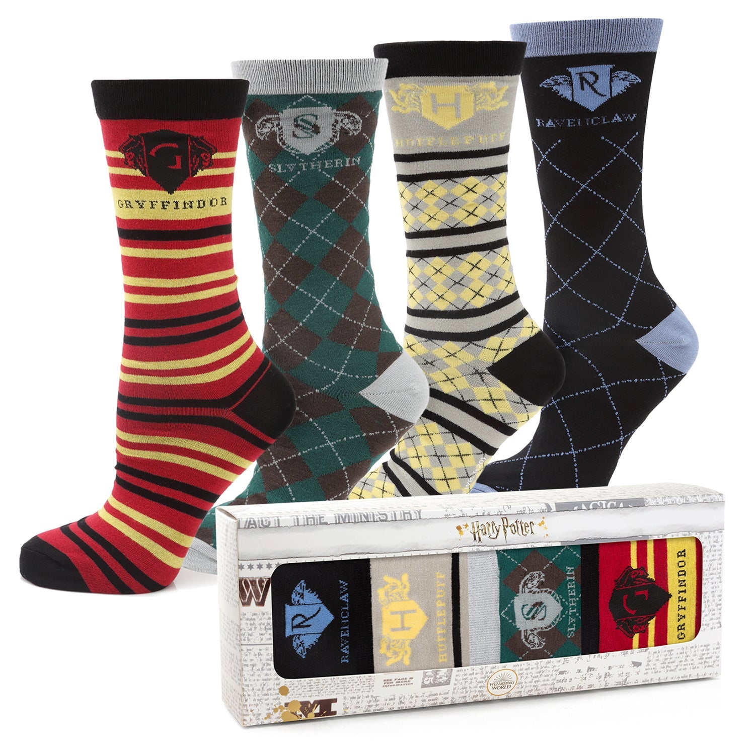 Harry Potter House 4 Socks Gift Set - OVERLANDERS Outfitter