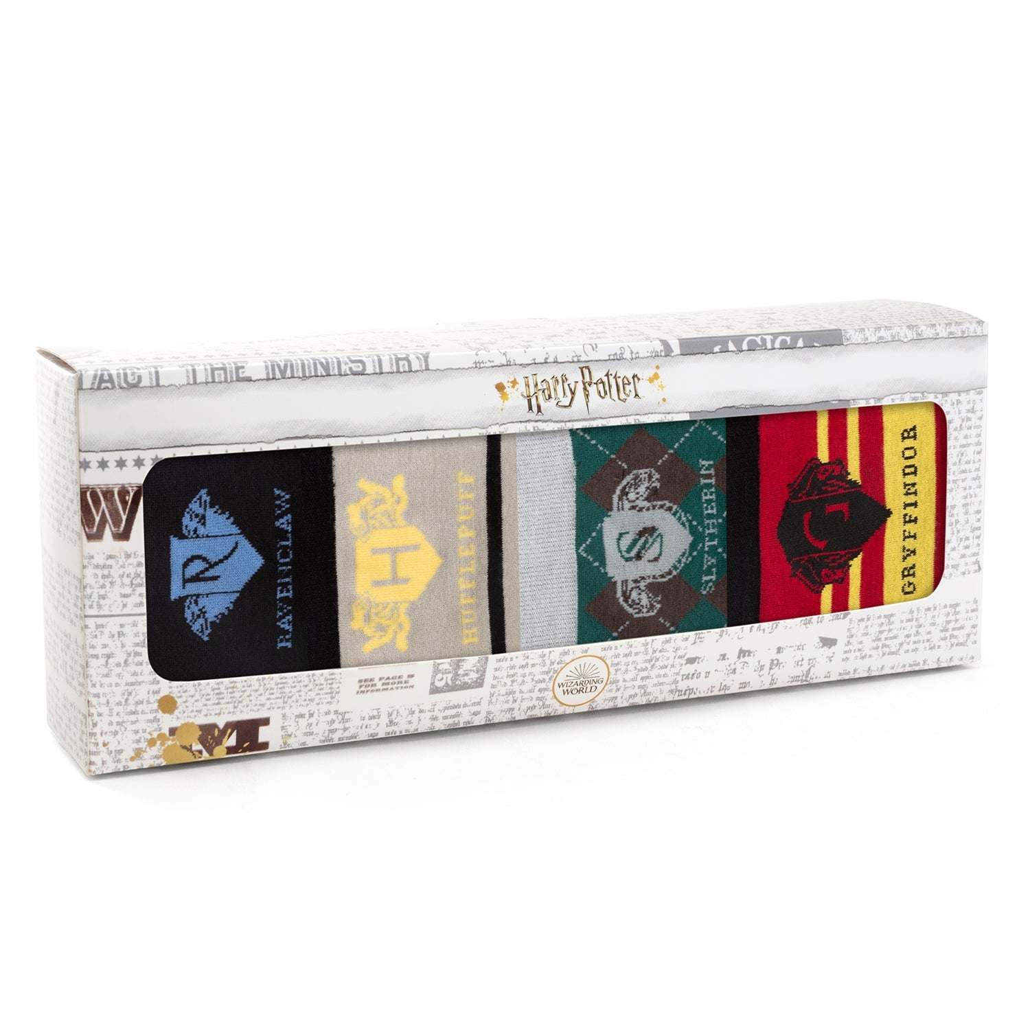 Harry Potter House 4 Socks Gift Set - OVERLANDERS Outfitter