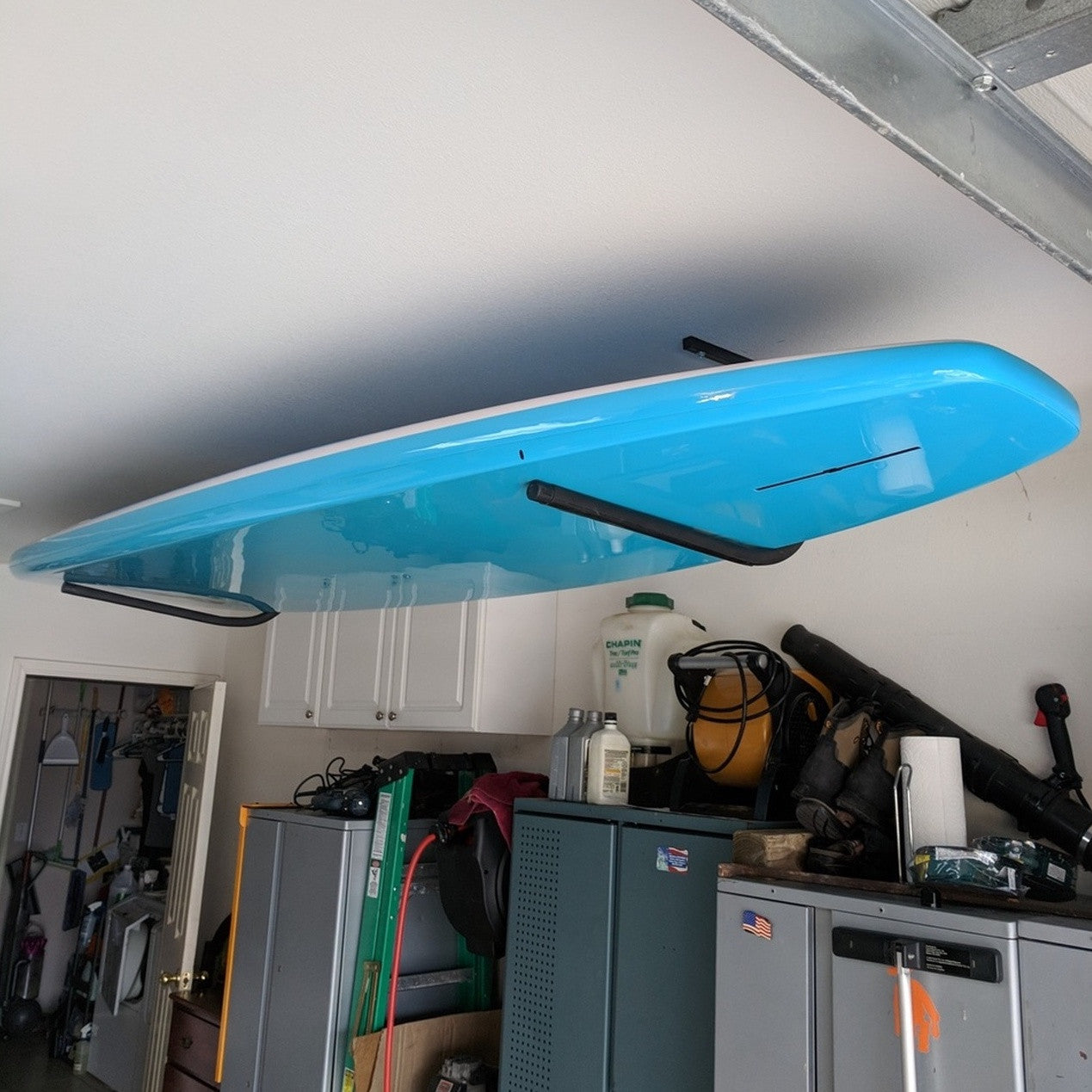 Hi-Port 1 | SUP Storage Ceiling and Wall Hooks | Holds 50 lbs - OVERLANDERS Outfitter