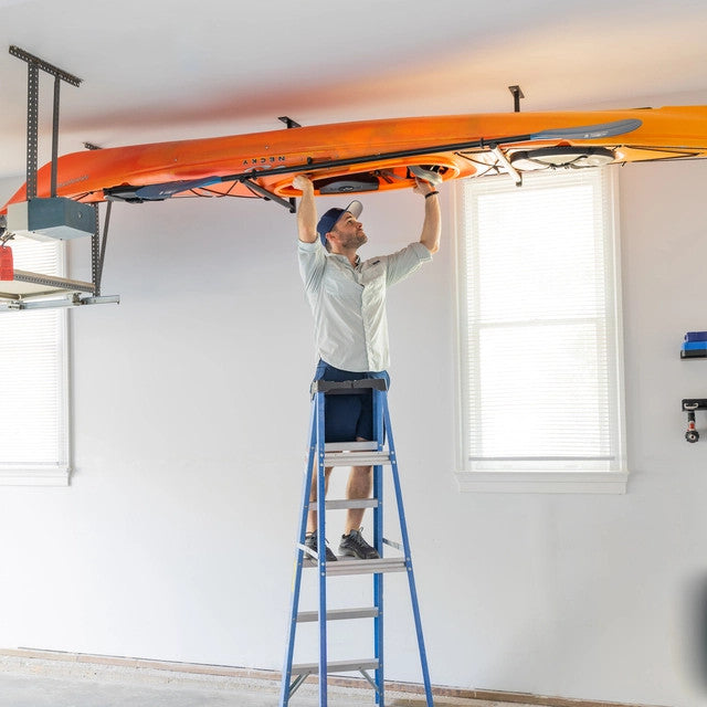 Hi-Port 2 | Adjustable Ceiling Storage Rack | Single | Holds 75 lbs - OVERLANDERS Outfitter