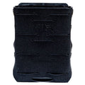 Black HCC Tactical ARC AR Pouches, rigid design for tactical gear, showcasing durable material and functional storage.
