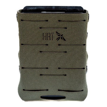 HCC Tactical ARC AR Pouches in rigid design, showcasing tactical gear for firearm accessories in ranger color.