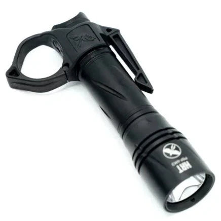 HCC Tactical AWLS Handheld Duty Light with 18650 battery, compact LED flashlight for tactical and outdoor use