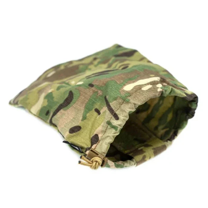 HCC Tactical ARC Dump Pouch with multiple compartments, durable black nylon material, designed for tactical gear and quick access.