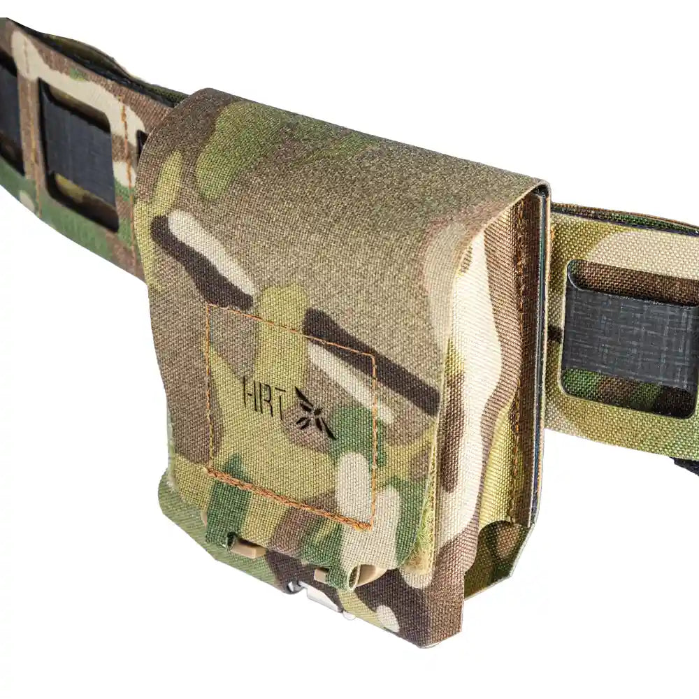 HCC Tactical ARC Handcuff Pouch for tactical gear, featuring durable material and secure closure for police and security handcuffs.