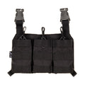 HCC Tactical Triple AR Placard in black, showcasing durable tactical gear for firearm accessories and storage.