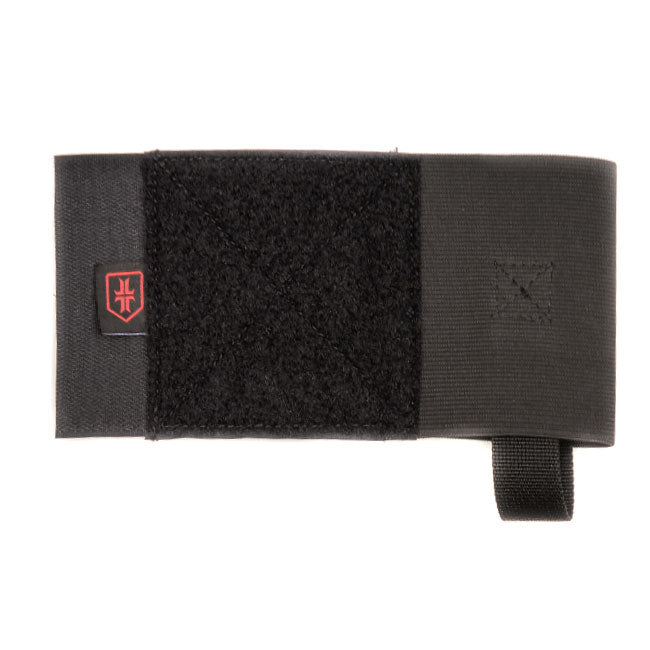 HCC Tactical Warrior Poet Society Multi Hanger Pouch in black, showcasing versatile tactical gear design and multiple attachment points.