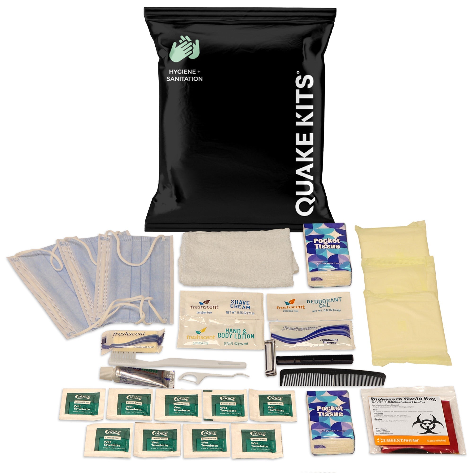 Quake Kits Hygiene Pack - OVERLANDERS Outfitter