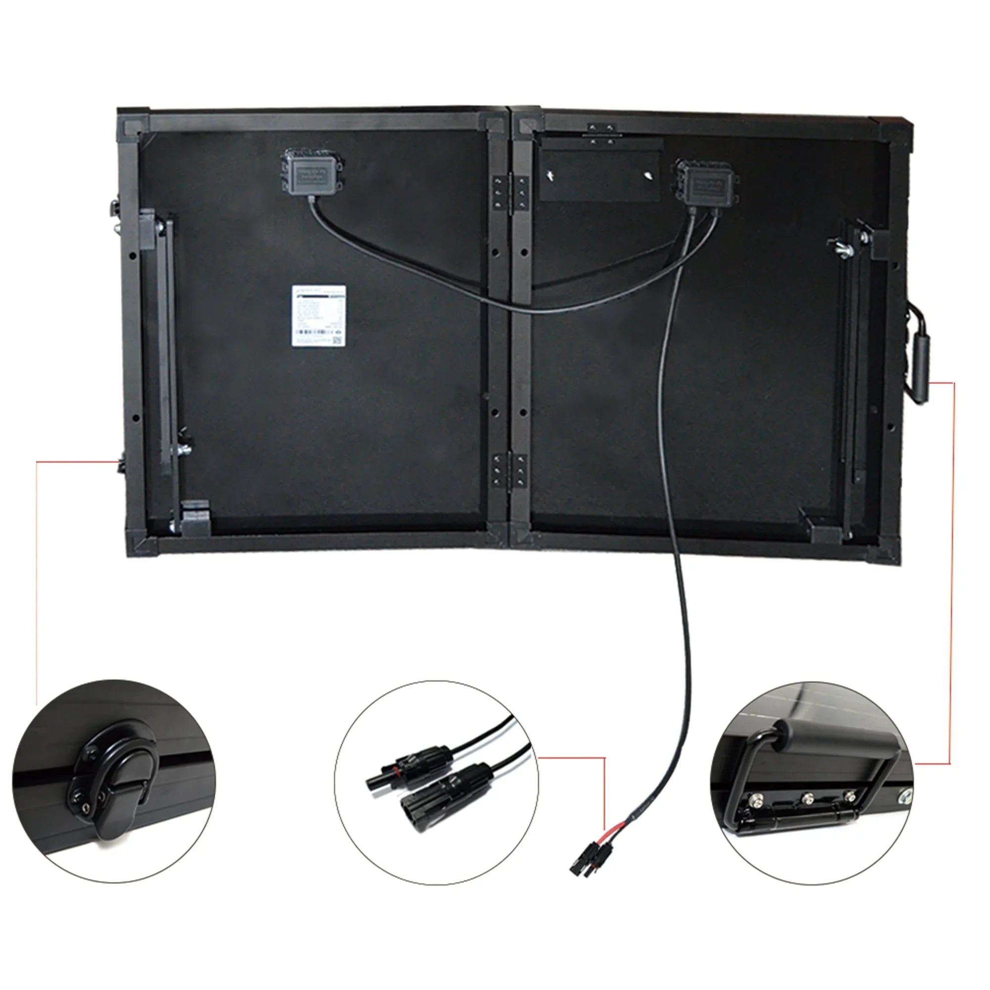 ACOPower Ptk 200W Portable Solar Panel Kit Briefcase - We The Collective