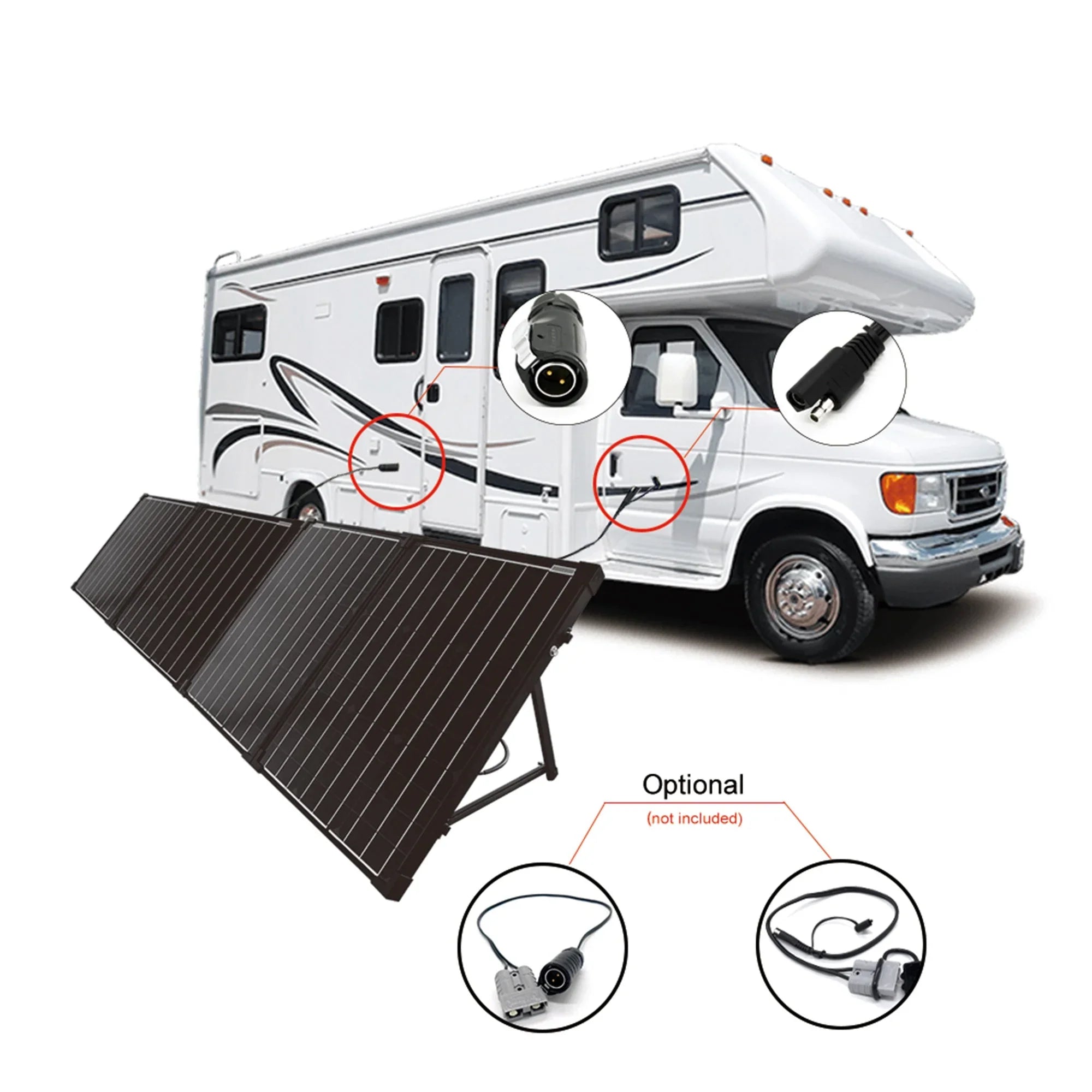ACOPower Ptk 200W Portable Solar Panel Kit Briefcase - We The Collective