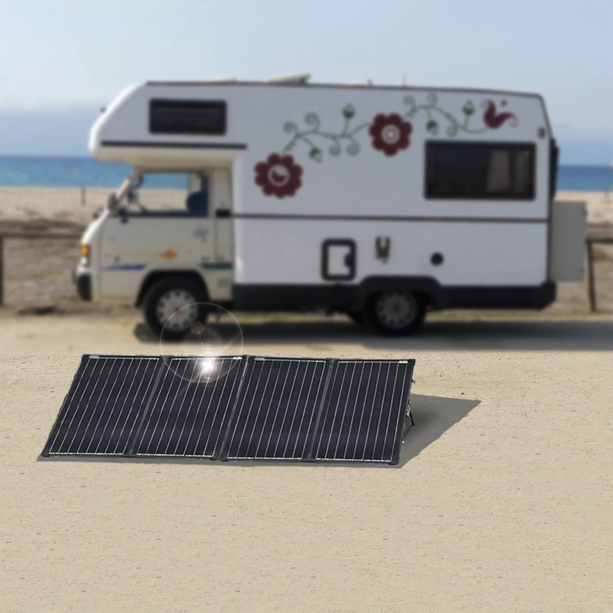 ACOPower Ptk 200W Portable Solar Panel Kit Briefcase - We The Collective