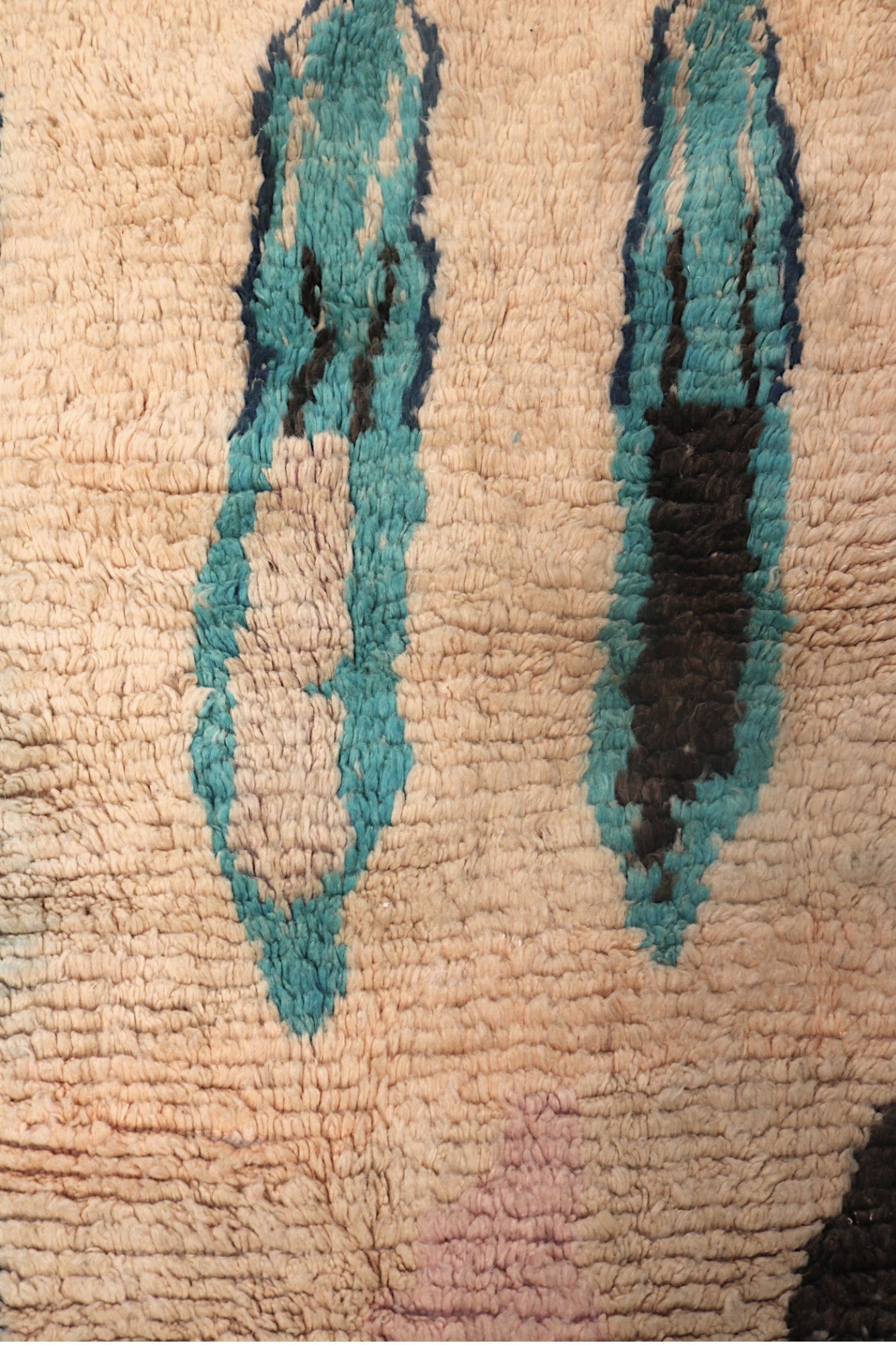 Hafna Berber Moroccan Rug – Abstract Wool Art - We The Collective
