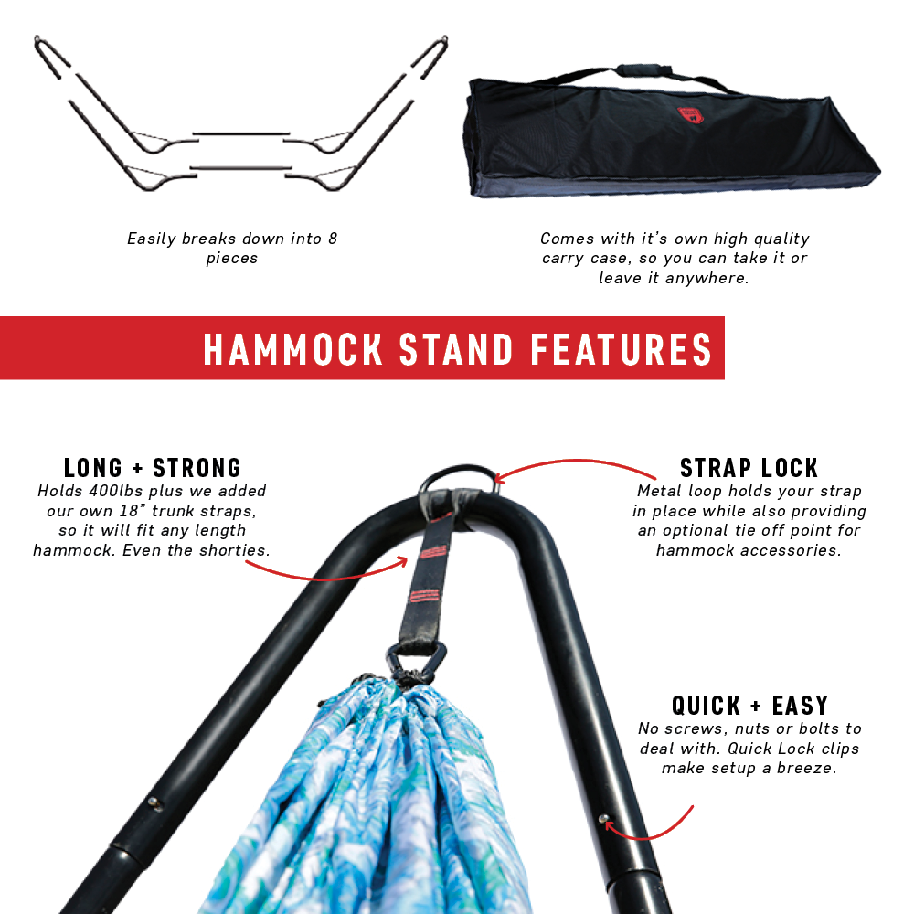 Hangout Hammock Stand - We The Collective