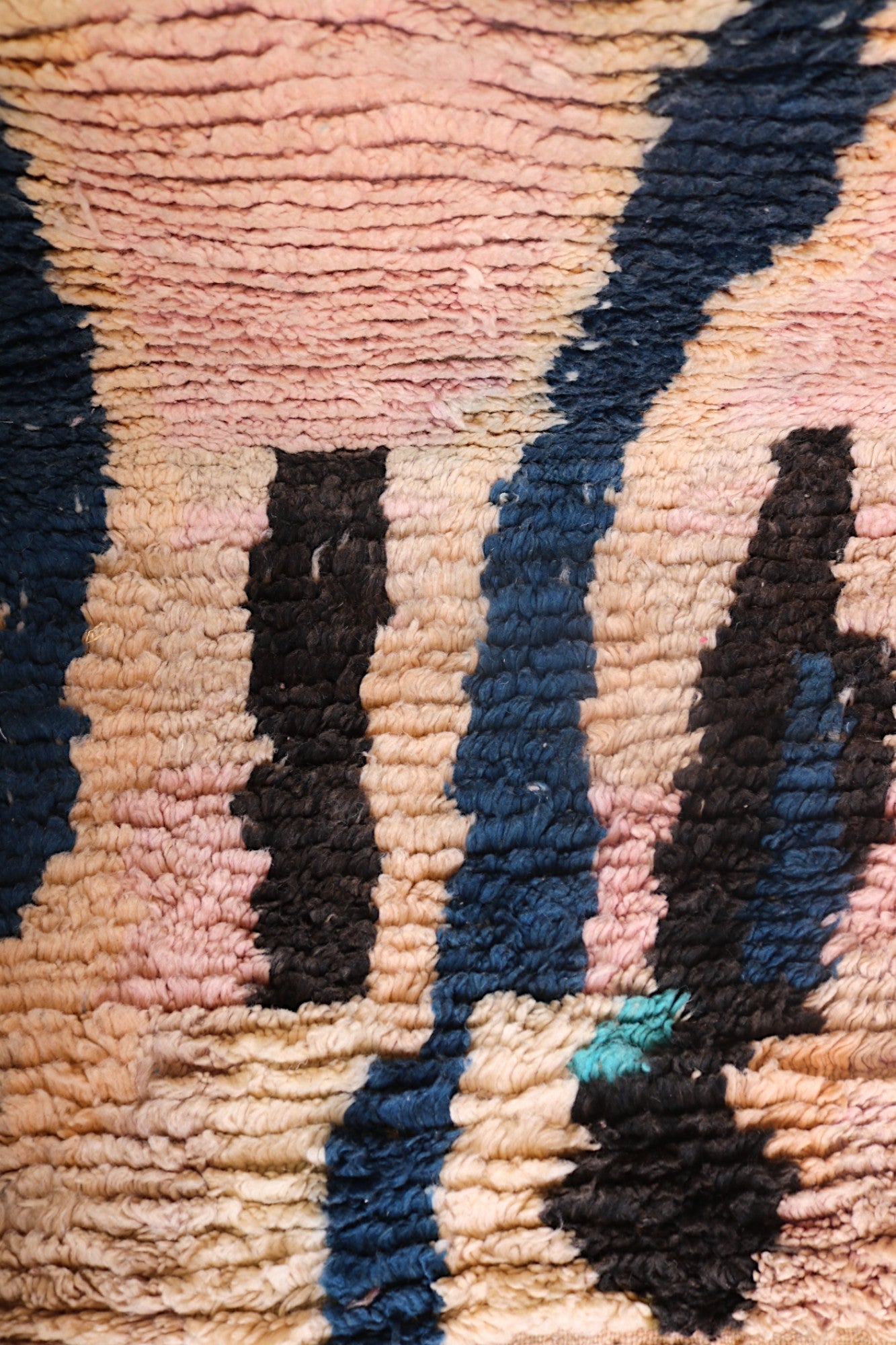 Hafna Berber Moroccan Rug – Abstract Wool Art - We The Collective