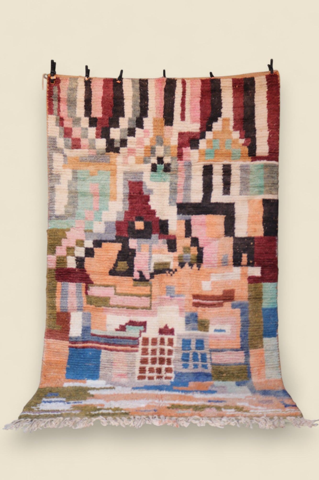 Temzine Berber Rug – Handwoven Moroccan Wool Rug - We The Collective