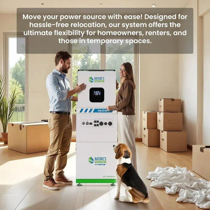 Nature's Generator MyGrid 10K with Transfer Switch for House Battery Backup - OVERLANDERS Outfitter