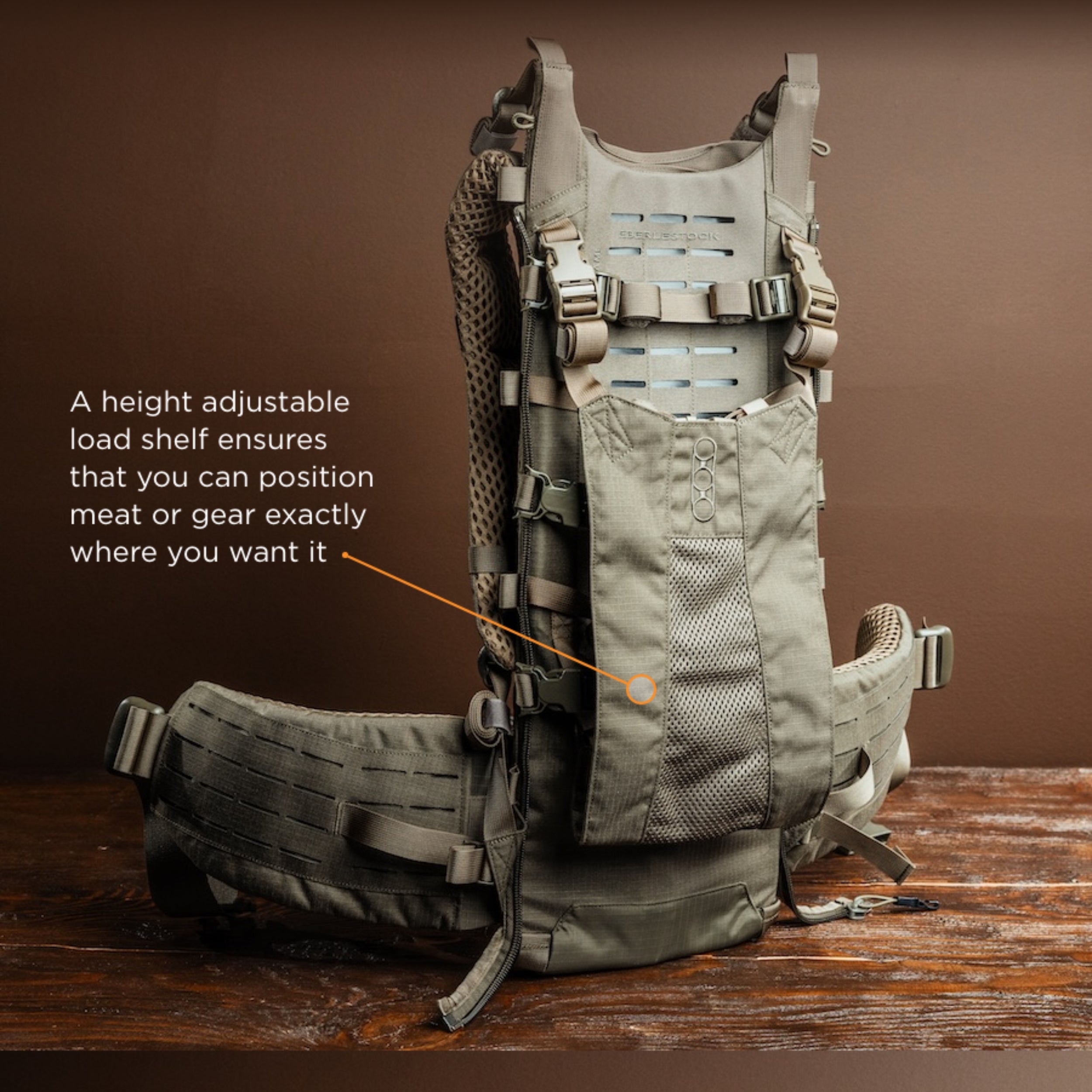 Eberlestock ModFrame - Lightweight w/ Hip-Belt & Height Adjustable - OVERLANDERS Outfitter