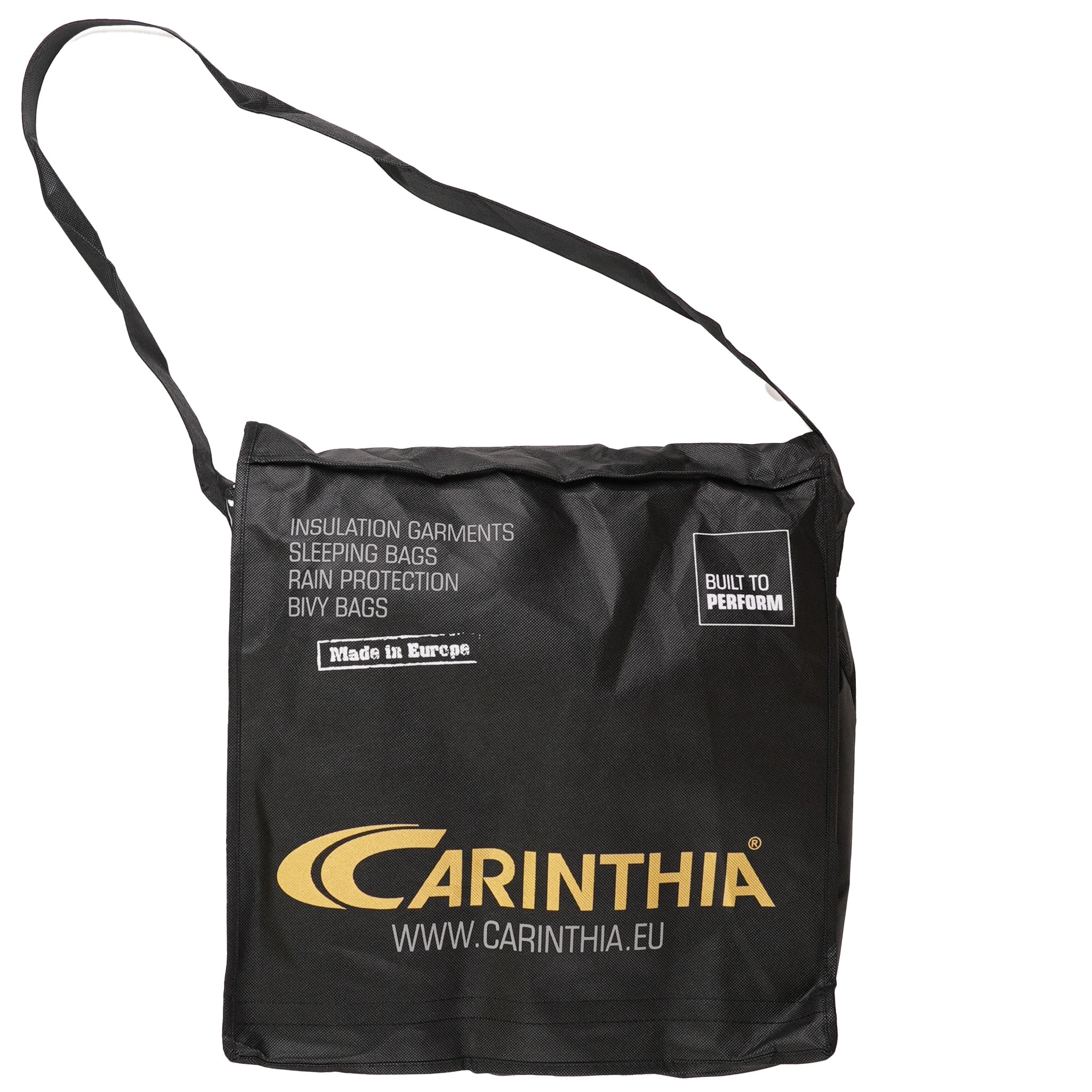Carinthia HIG 4.0 Jacket in a compact bag, showcasing the lightweight, insulated outdoor jacket by Americana Pipedream Apparel.