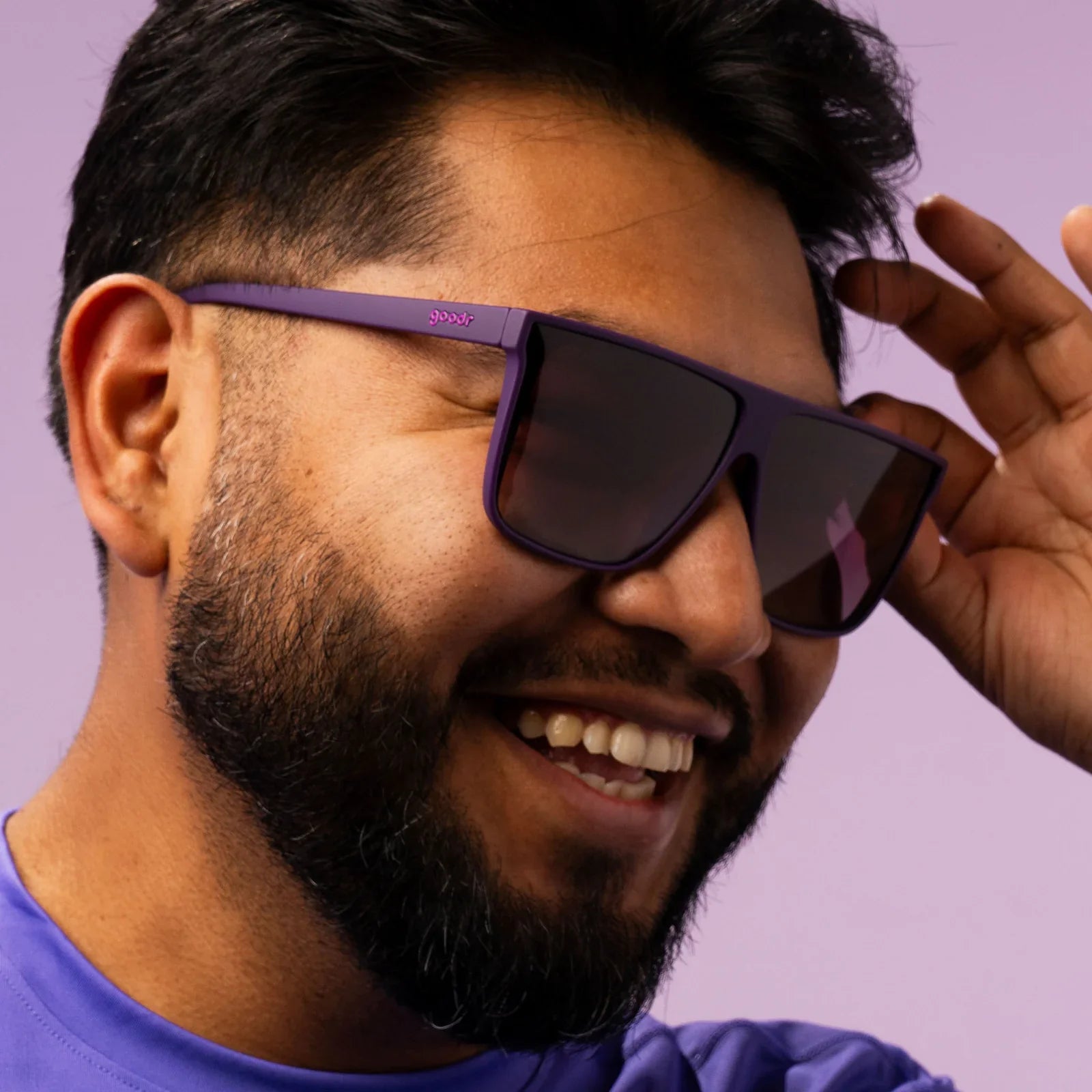 Rare Air Discs Keeping A High Profile Fly G Premium sunglasses with sleek black frames and tinted lenses.