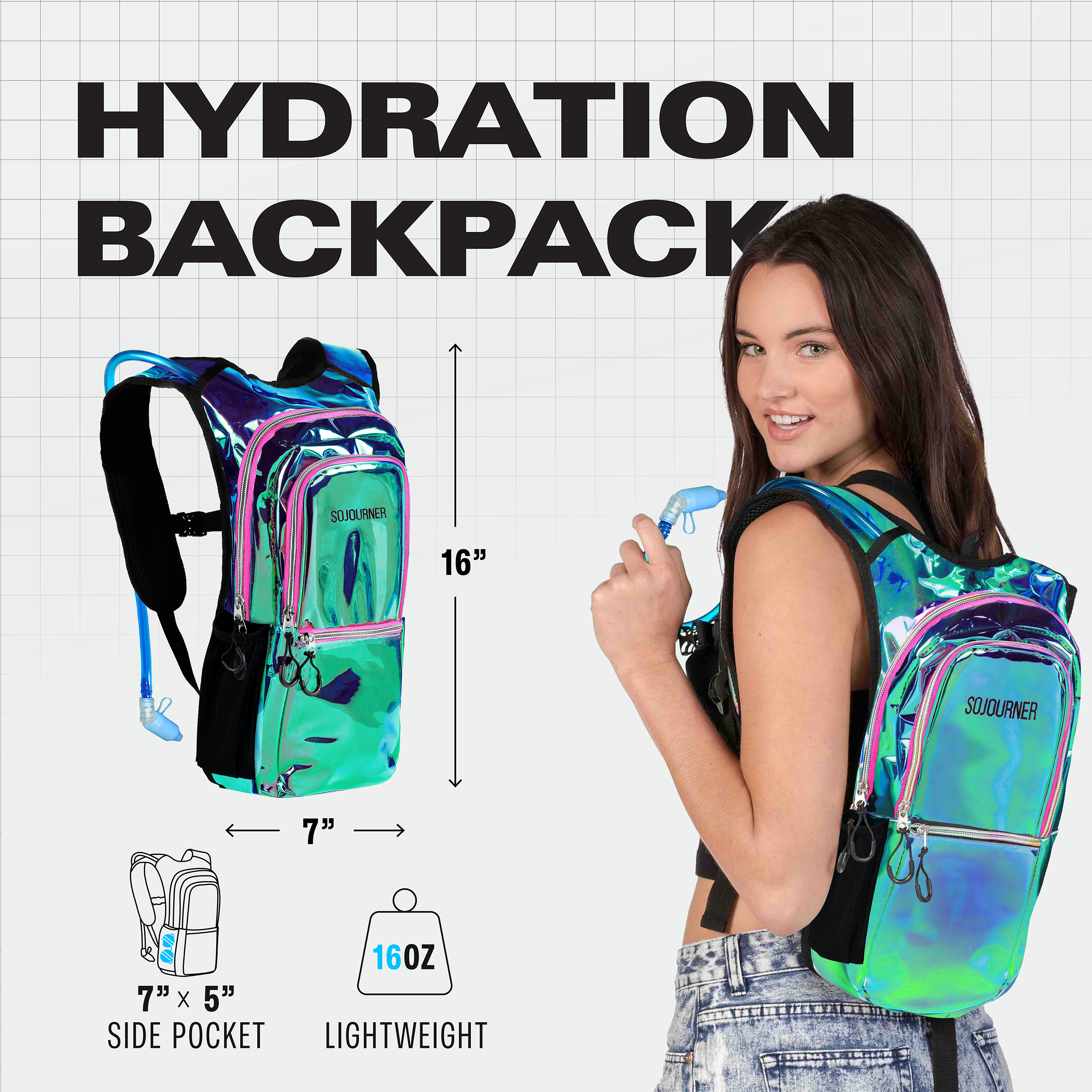 Hydration Pack Backpack (Medium) - OVERLANDERS Outfitter