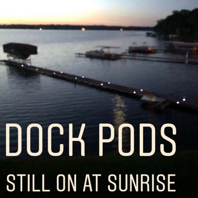 LED Dock & Deck Pods - Solar Powered Light Dots - We The Collective