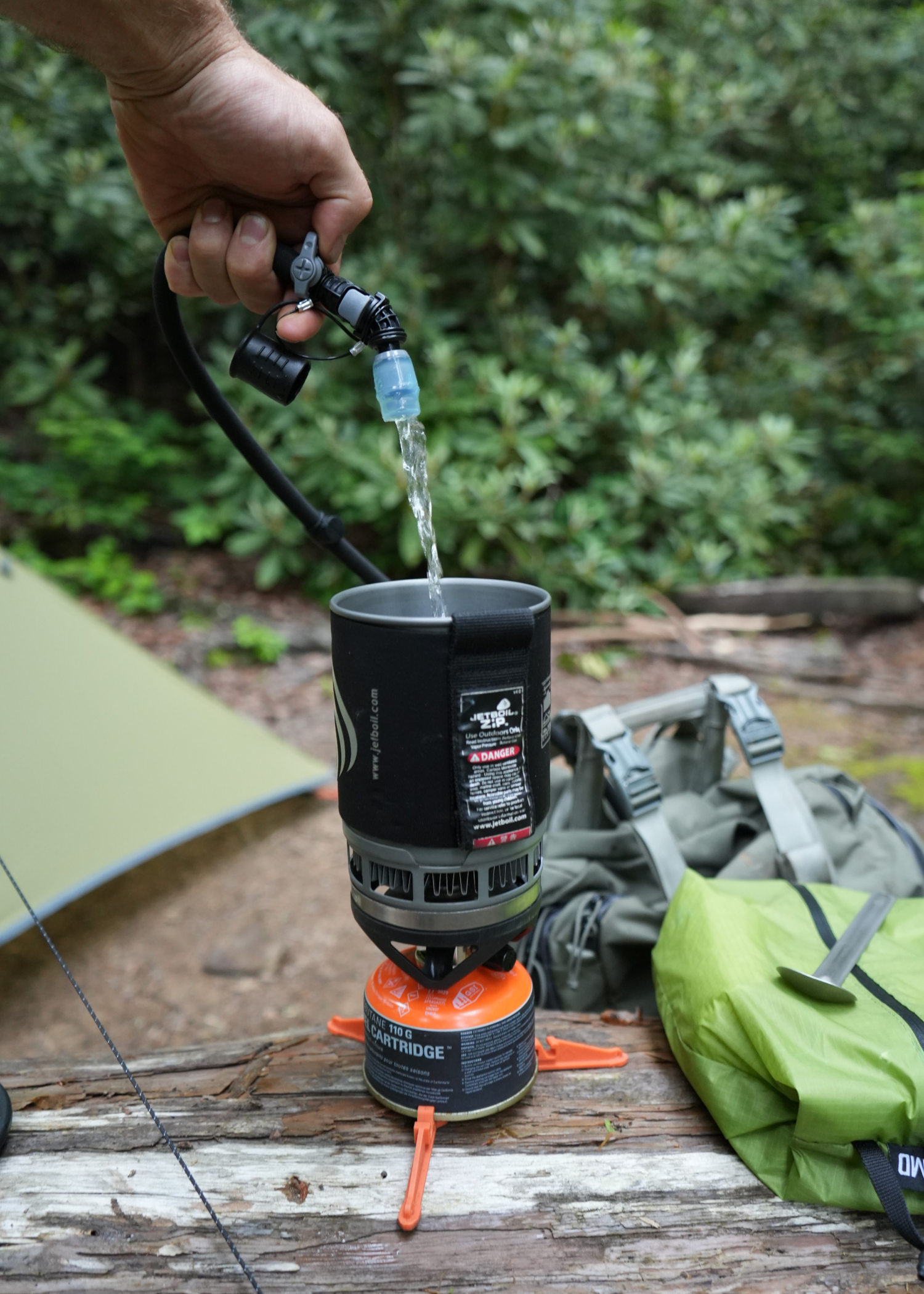 Drifter Hydration System bundle featuring water reservoir, tubes, and connectors for outdoor hydration needs.