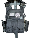 Lightweight Redemption Tactical Archangel 2.0 armor kit with Level IV front/back plates and Level IIIA side plates.