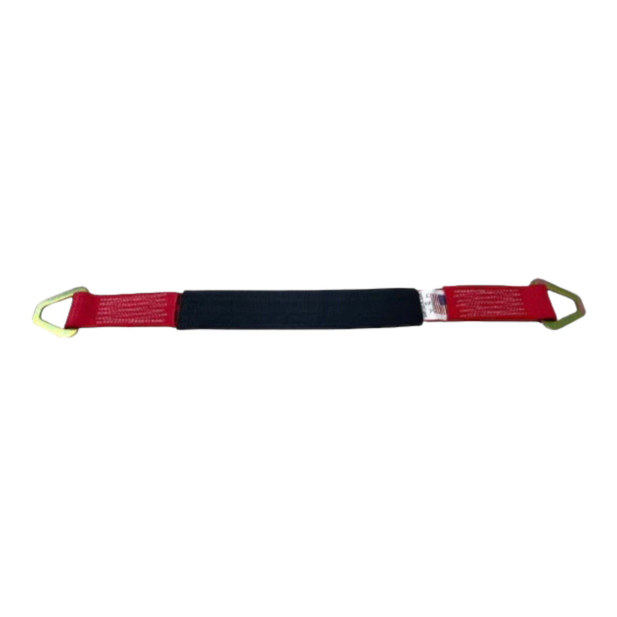 Set of four 24-inch DiamondWeave™ axle straps by RatchetStrap.Com in various color options, durable tie-downs for securing loads.