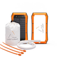 Last Light LLC Power Bundle with LED lighting and charging accessories, featuring a portable power source and illuminated device.