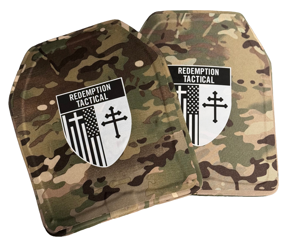 FULL KIT COMBO Crusader 2.0 V4 Armor COMBO PACKAGE LIGHTWEIGHT LEVEL IV (2) 10x12 Front/Back Plates, Mission Plate Carrier Bag - We The Collective