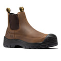 ROCKROOSTER Woodland Brown 6 inch Composite Toe Pull-on Leather Work Boots AK664 - We The Collective