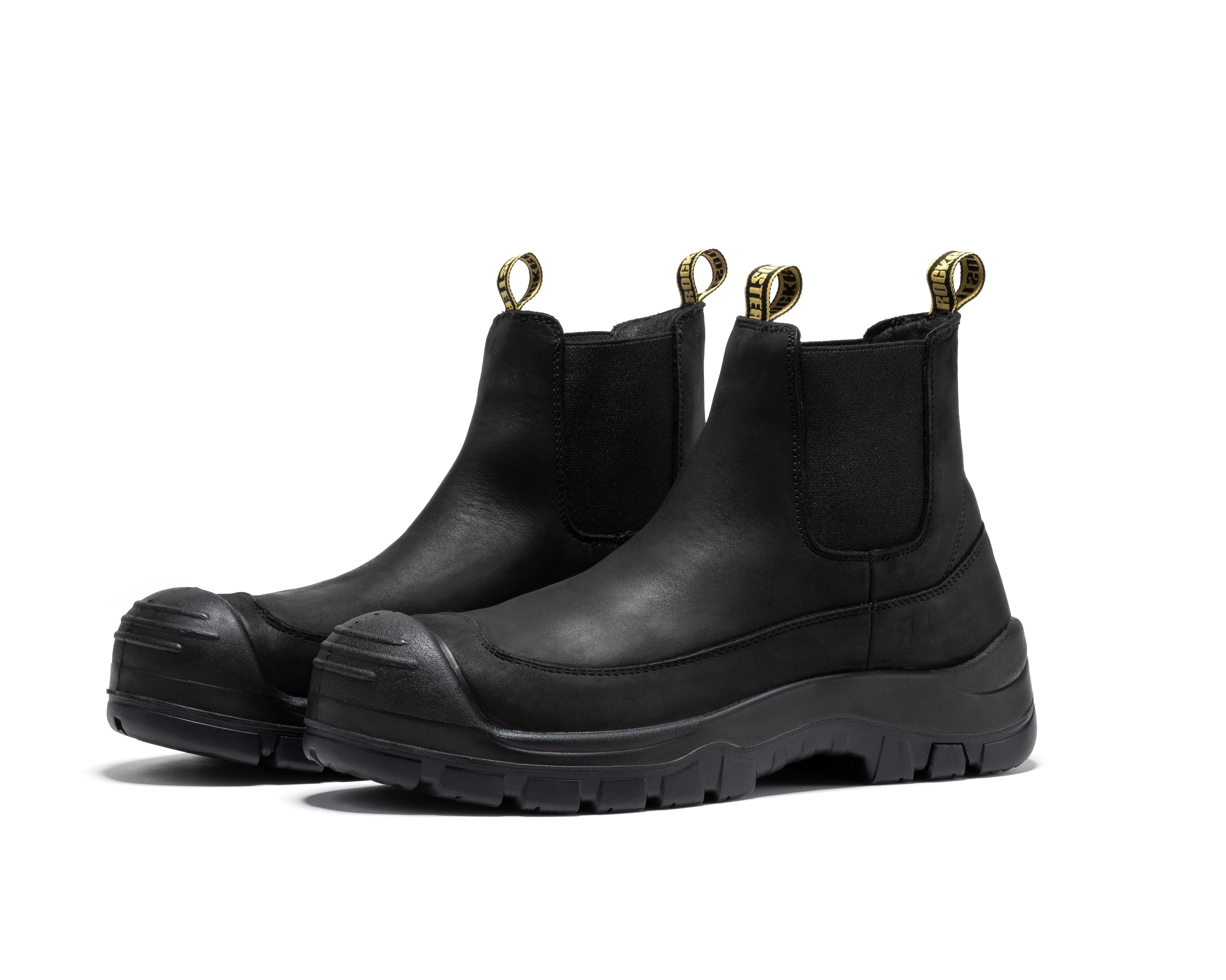 ROCKROOSTER Woodland Brown 6 inch Composite Toe Pull-on Leather Work Boots AK664 - We The Collective