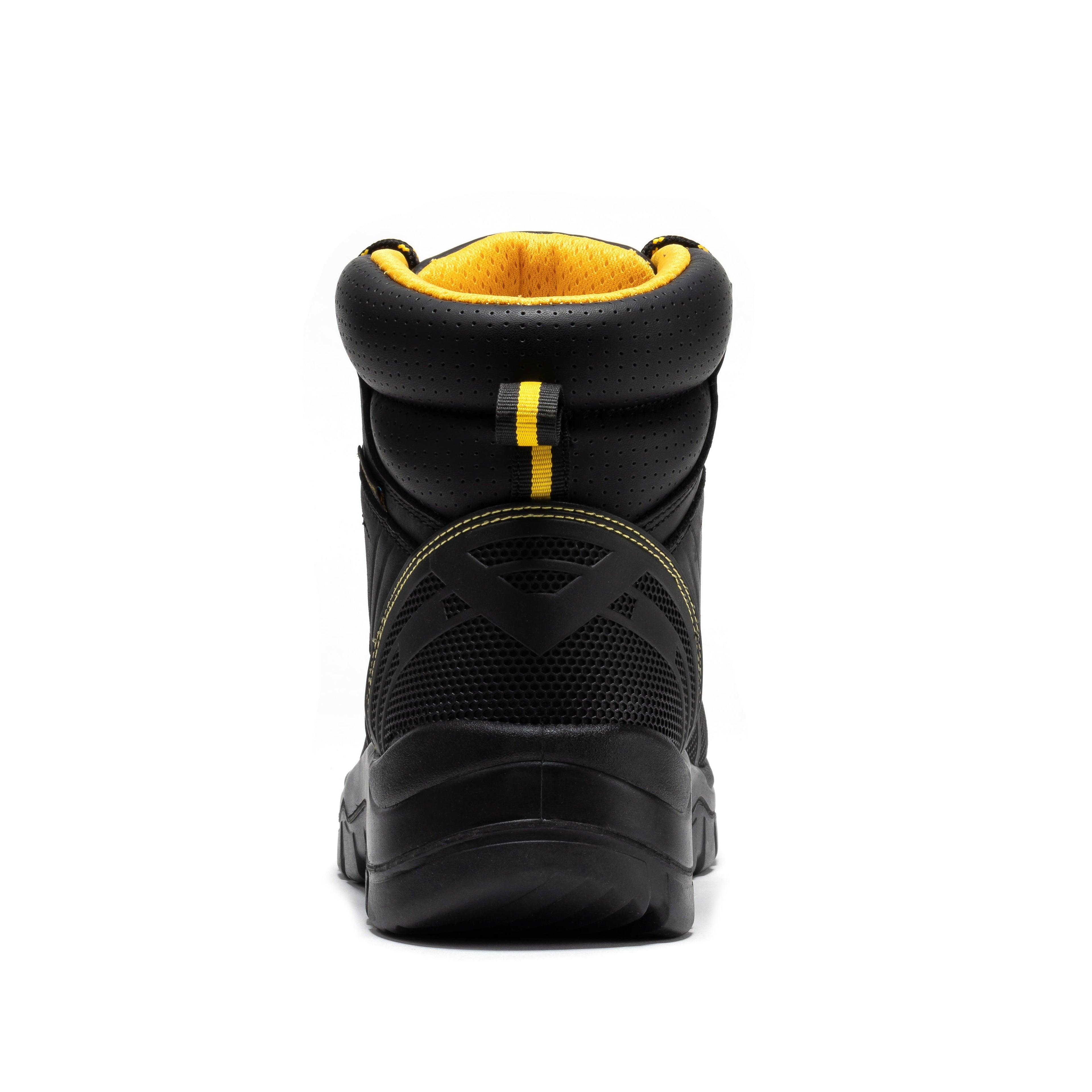 ROCKROOSTER Woodland Black 6 inch Waterproof Composite Toe Leather Work Boots AK663 - We The Collective