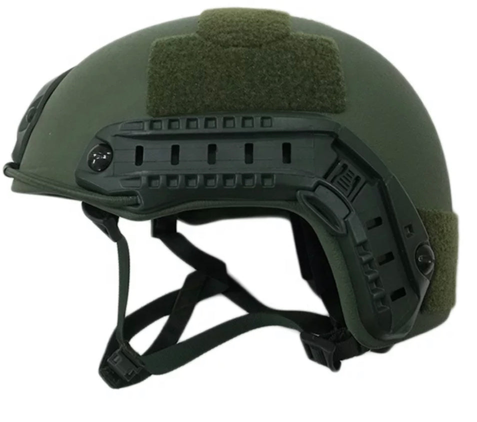 Ballistic Helmet RT2 High Cut Helmet: Tested to LEVEL IIIA (Included Arc Rails, Padding, Straps) - We The Collective