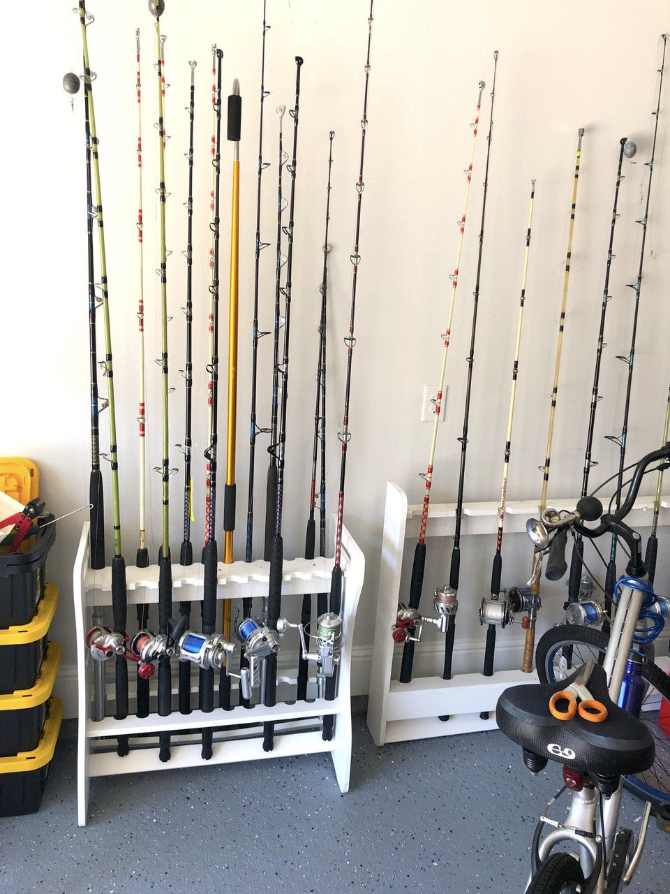 Marlin Fishing Rod Storage Stand | Holds up to 24 Rods - OVERLANDERS Outfitter